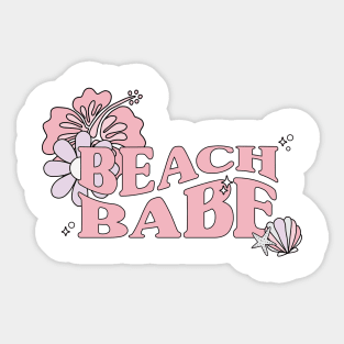 Beach Babe Sticker